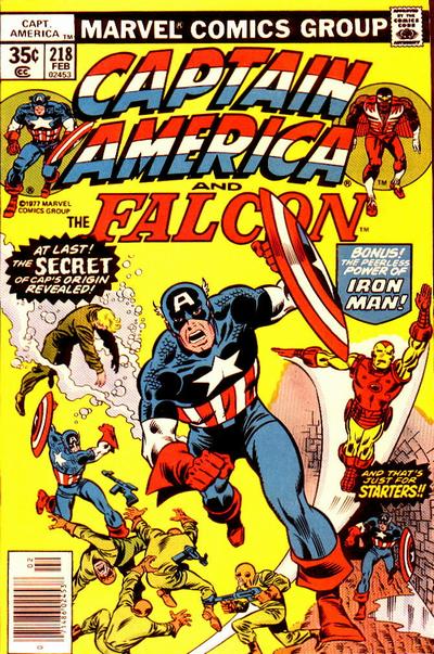 Captain America #218 [Regular Edition]-Fine (5.5 – 7)