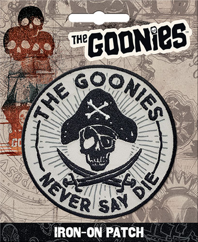 Goonies Never Say Die Iron-On Patch
