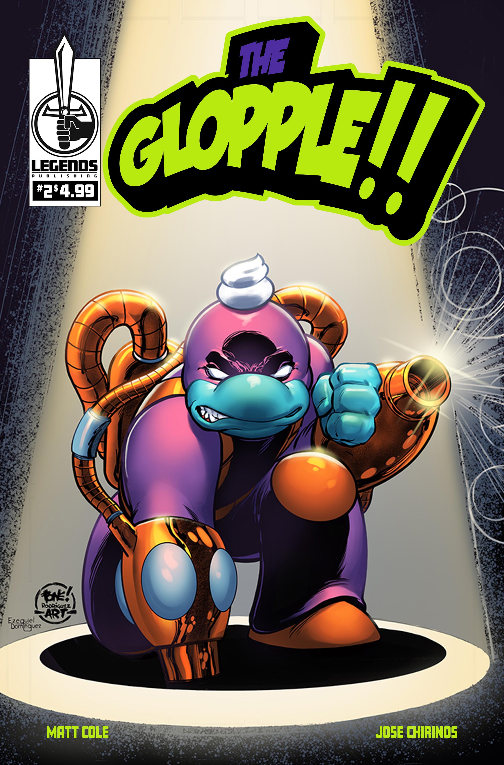 Glopple #2 Cover B Tone Rodriguez Variant (Of 3)