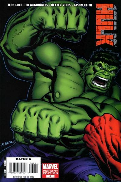 Hulk #6 [Cover B] - Vf/Nm 9.0