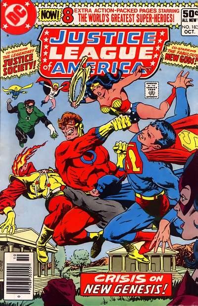 Justice League of America #183 [Newsstand]-Very Good (3.5 – 5)