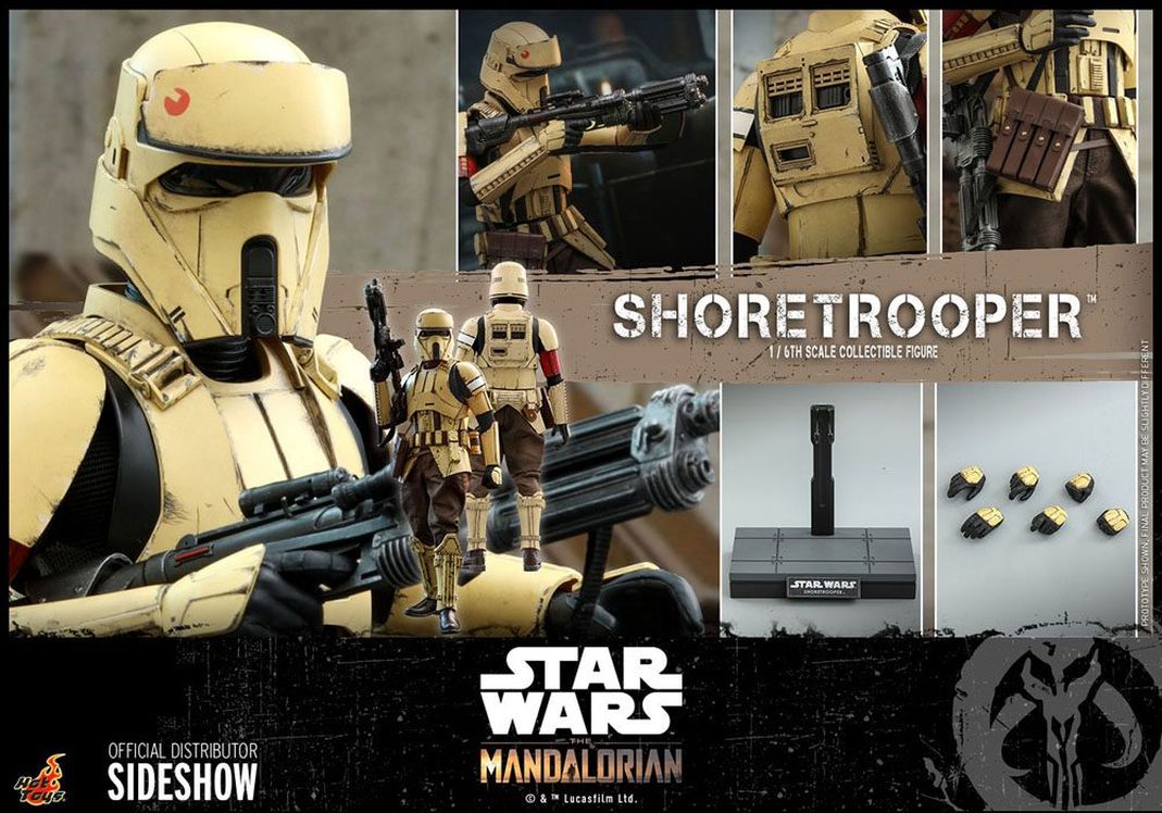 Star Wars The Mandalorian Shoretrooper 1/6 Scale Action Figure