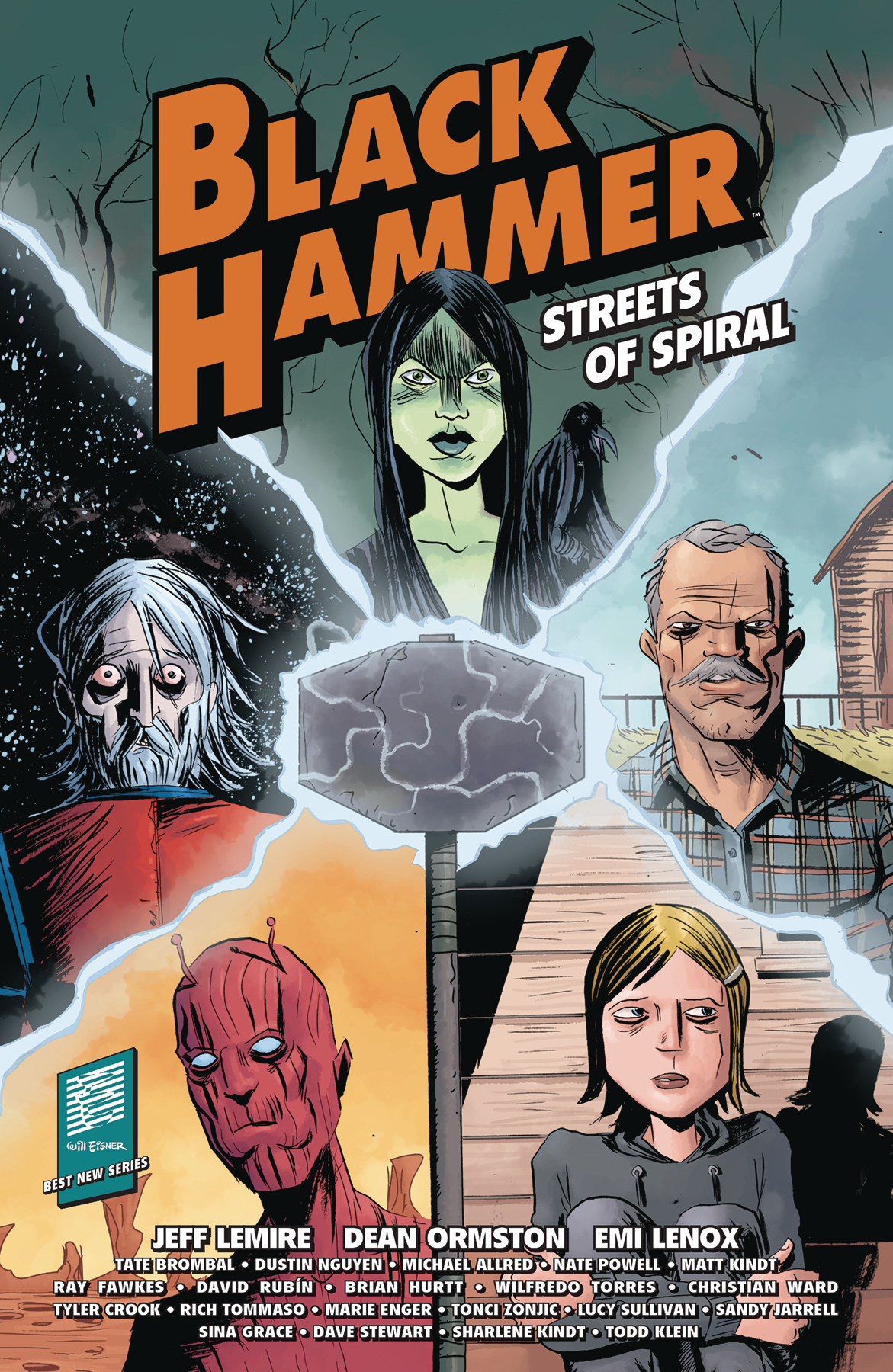 Black Hammer Streets of Spiral Graphic Novel