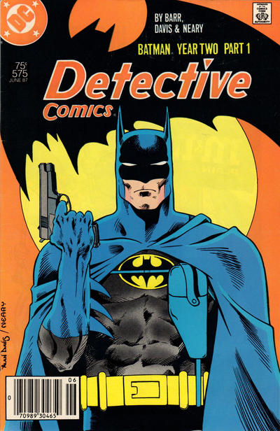 Detective Comics #575 [Newsstand]-Fine (5.5 – 7)