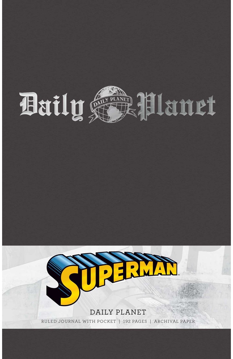 Superman Daily Planet Hardcover Ruled Journal 