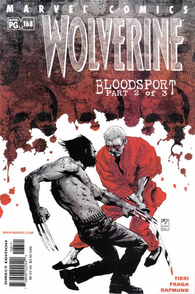 Wolverine #168 [Direct Edition]-Near Mint (9.2 - 9.8)