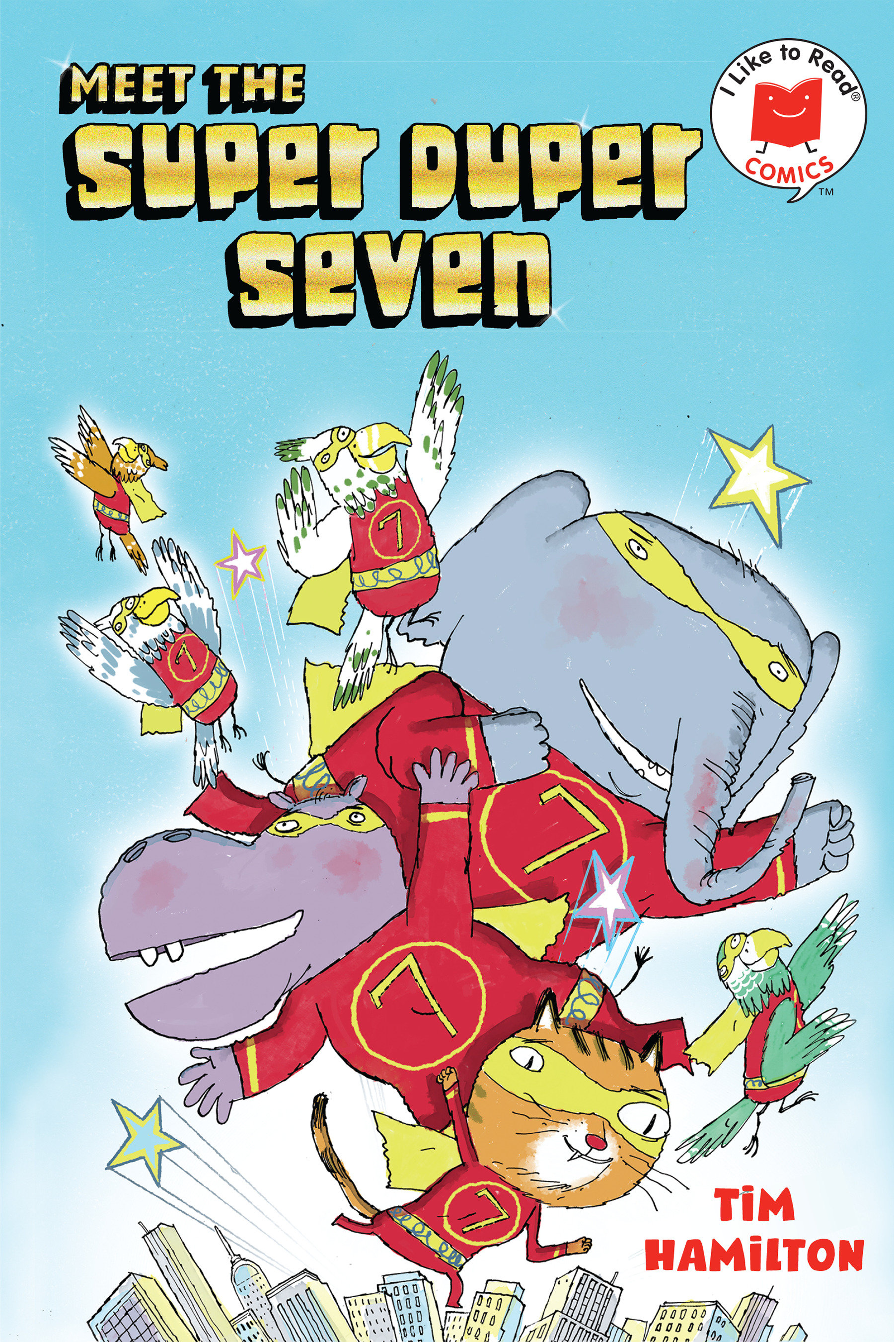I Like To Read Comics Graphic Novel Volume 10 Meet The Super Duper Seven