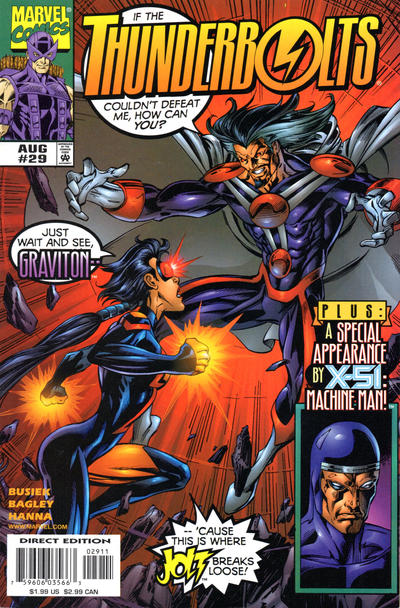 Thunderbolts #29-Near Mint (9.2 - 9.8)