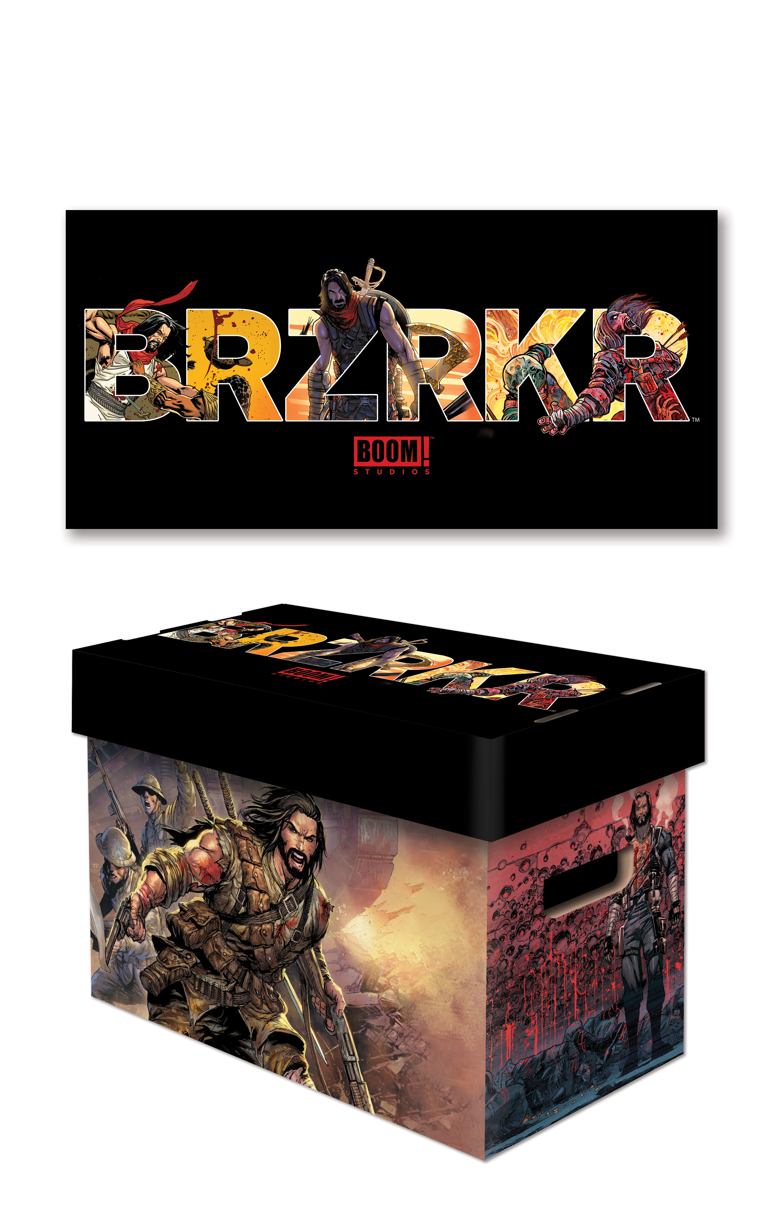 BRZRKR Short Comic Box (Bundle of 5)