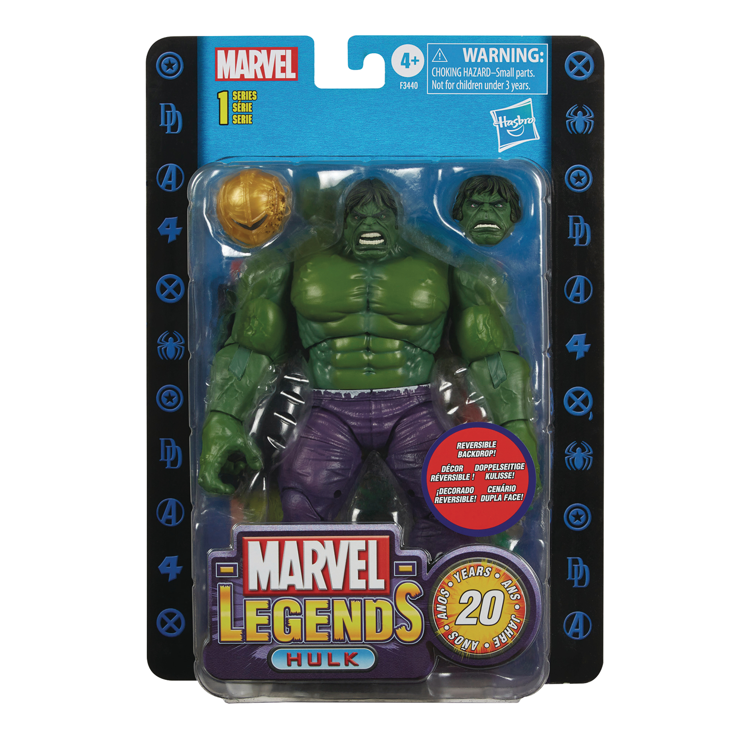 Marvel Legends 20th Anniversary Hulk 6 Inch Scale Action Figure Case