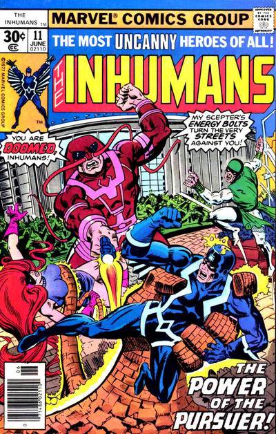The Inhumans #11 [30¢]-Fine