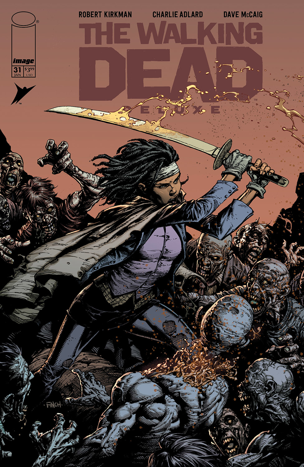 Walking Dead Deluxe #31 Cover A Finch & Mccaig (Mature)