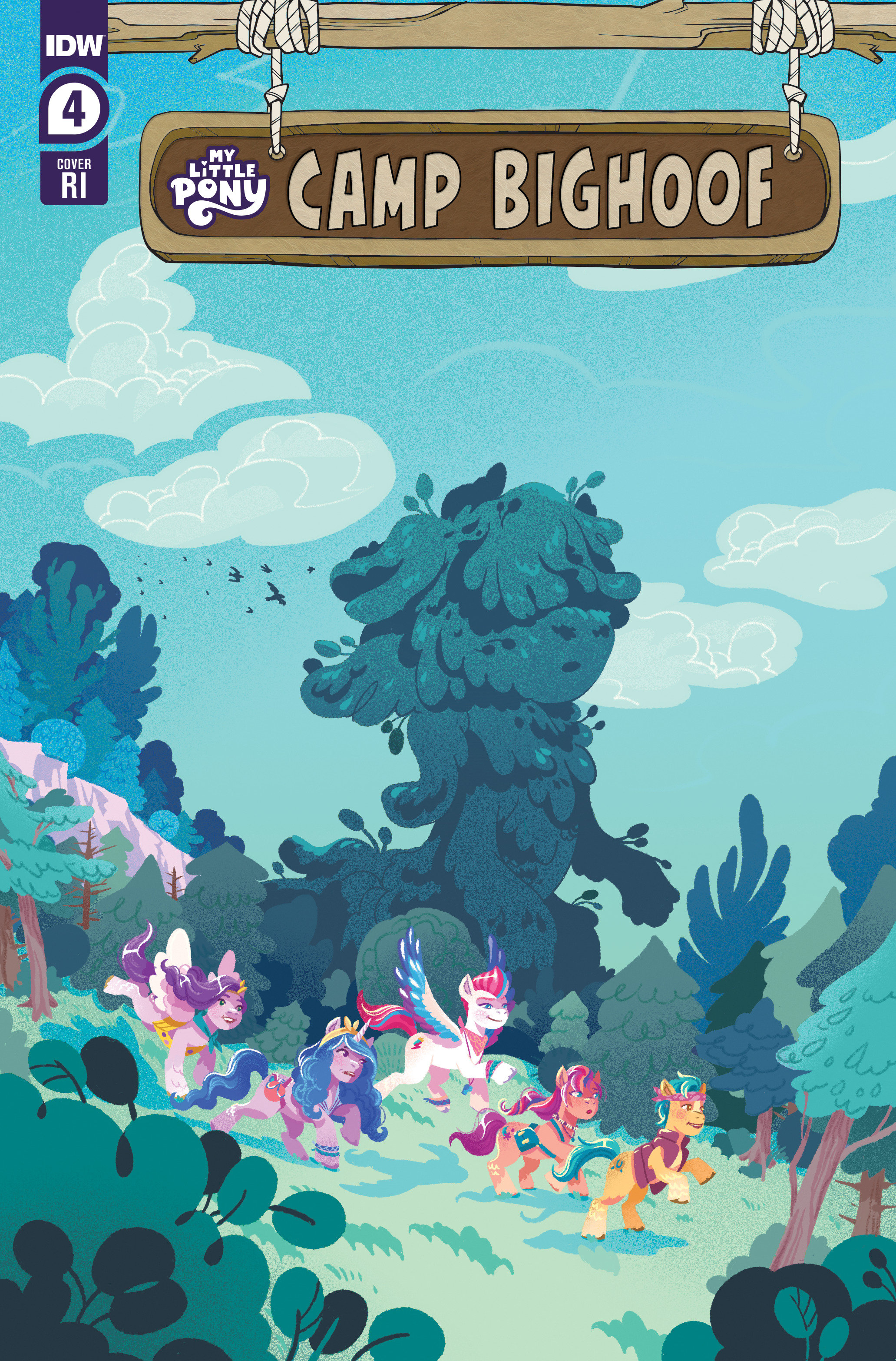 My Little Pony Camp Bighoof #4 Cover Goux 1 for 10 Incentive