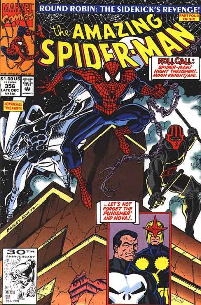 The Amazing Spider-Man #356 [Direct]-Fine (5.5 – 7)