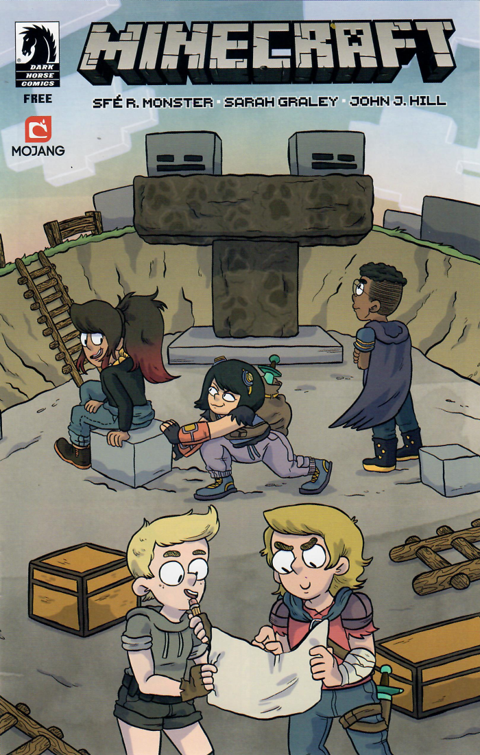 Minecraft Convention Exclusive Mini Comic Ashcan