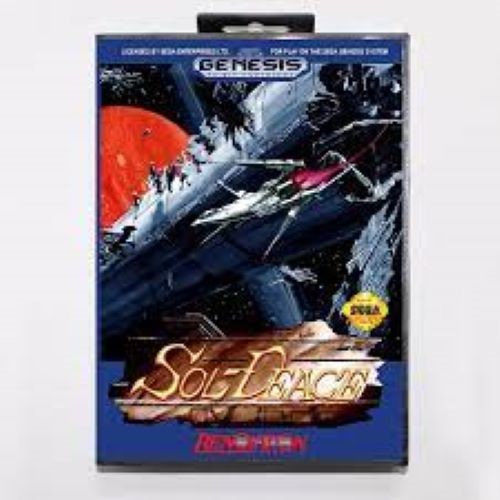 Sega Genesis Sol-Deace No Manual 