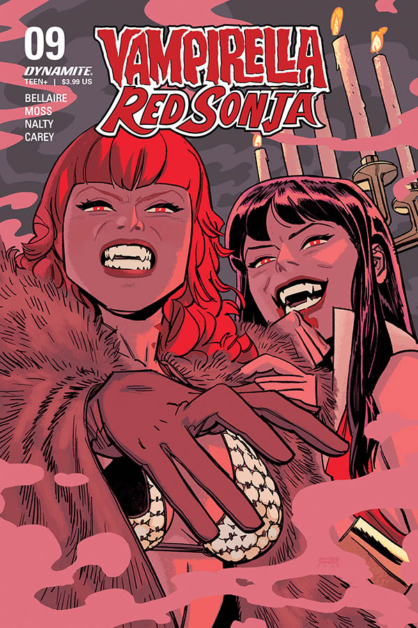 Vampirella Red Sonja #9 Cover C Romero