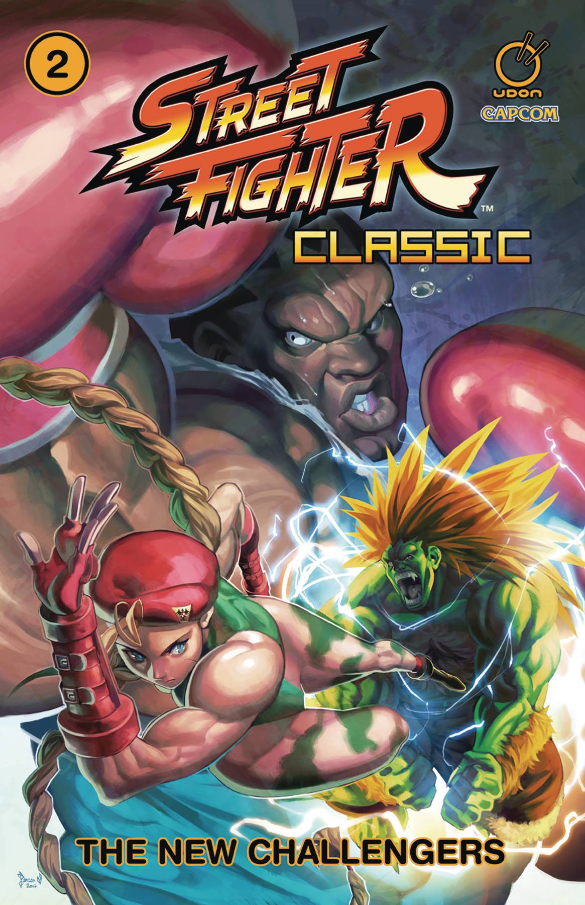 Street Fighter Classic Manga Volume 2 New Challengers