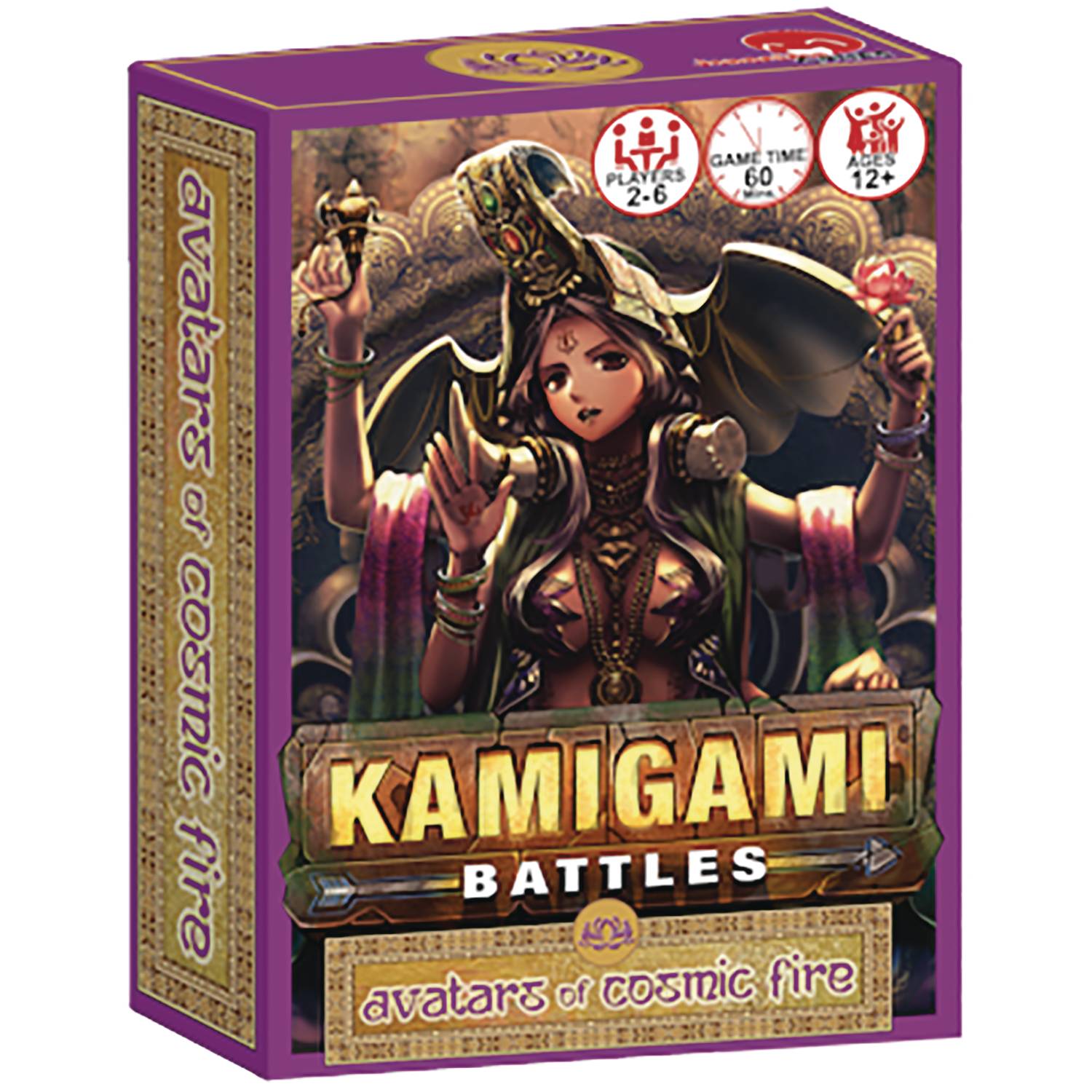 Kamigami Battles Avatars Cosmic Fire Deck Building Game Expansion
