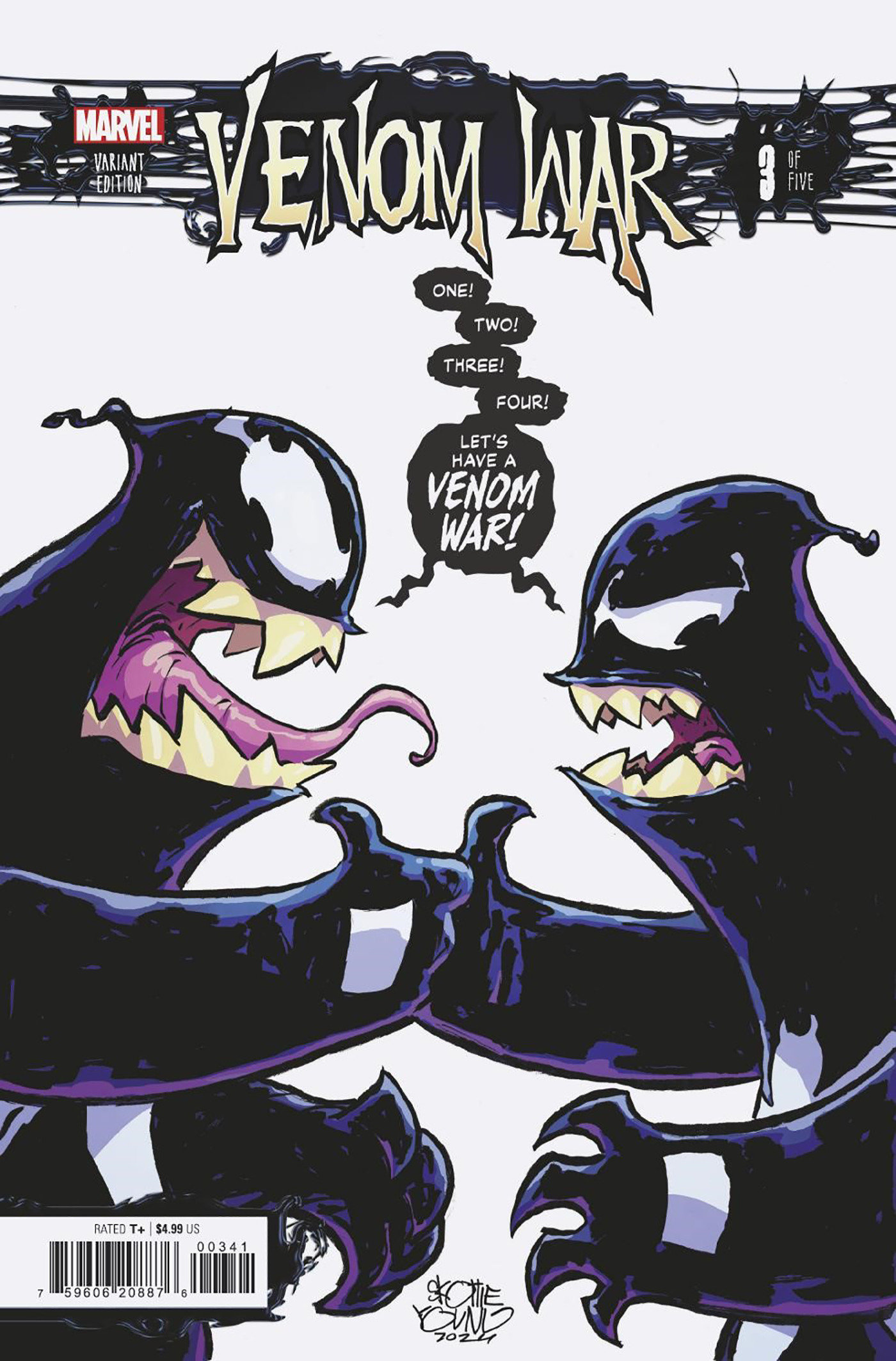 Venom War #3 Skottie Young Variant (Venom War)