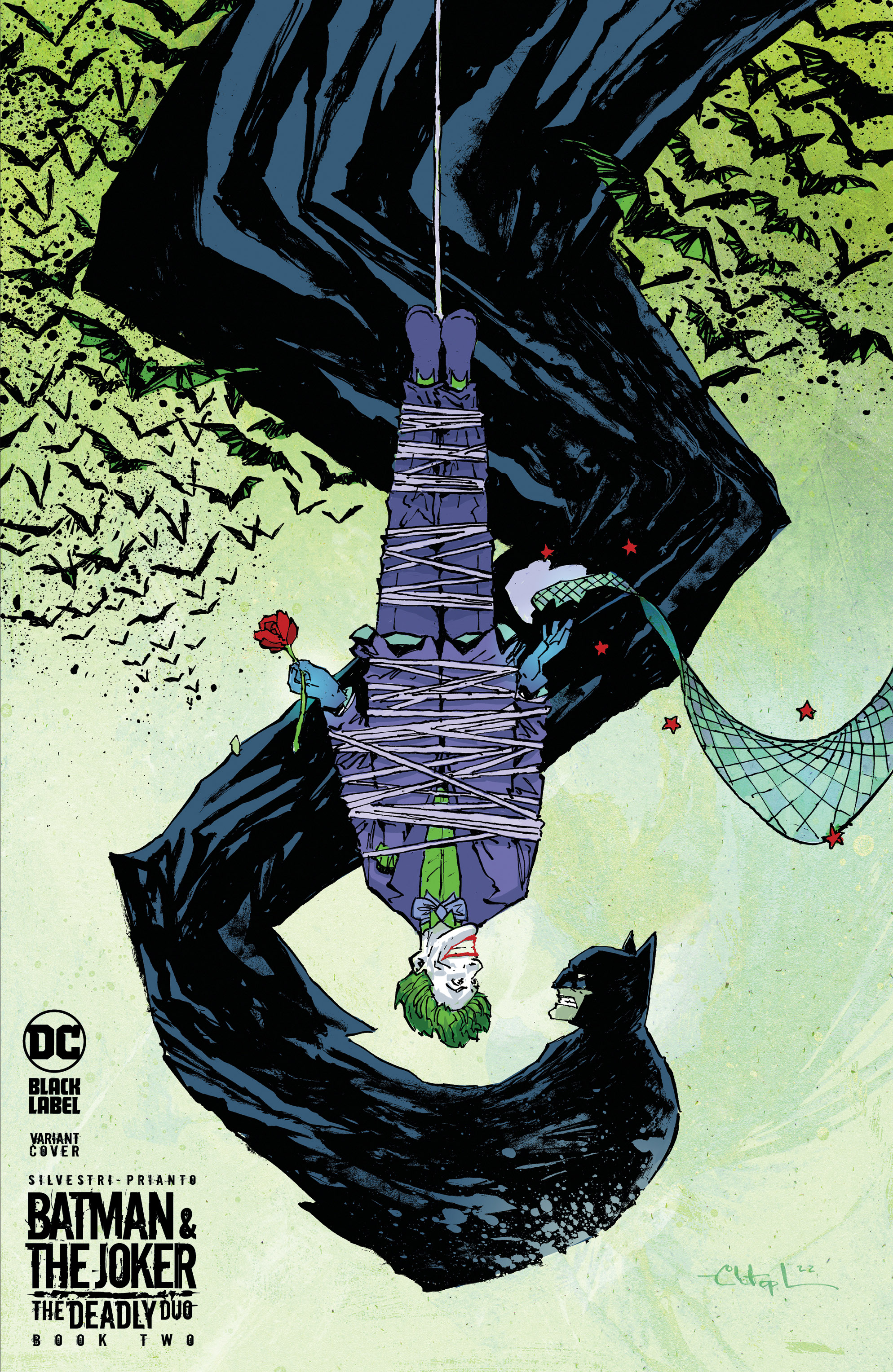 Batman & The Joker The Deadly Duo #2 Cover G 1 for 100 Incentive Cover Christopher Mitten Variant (Mature) (Of 7)