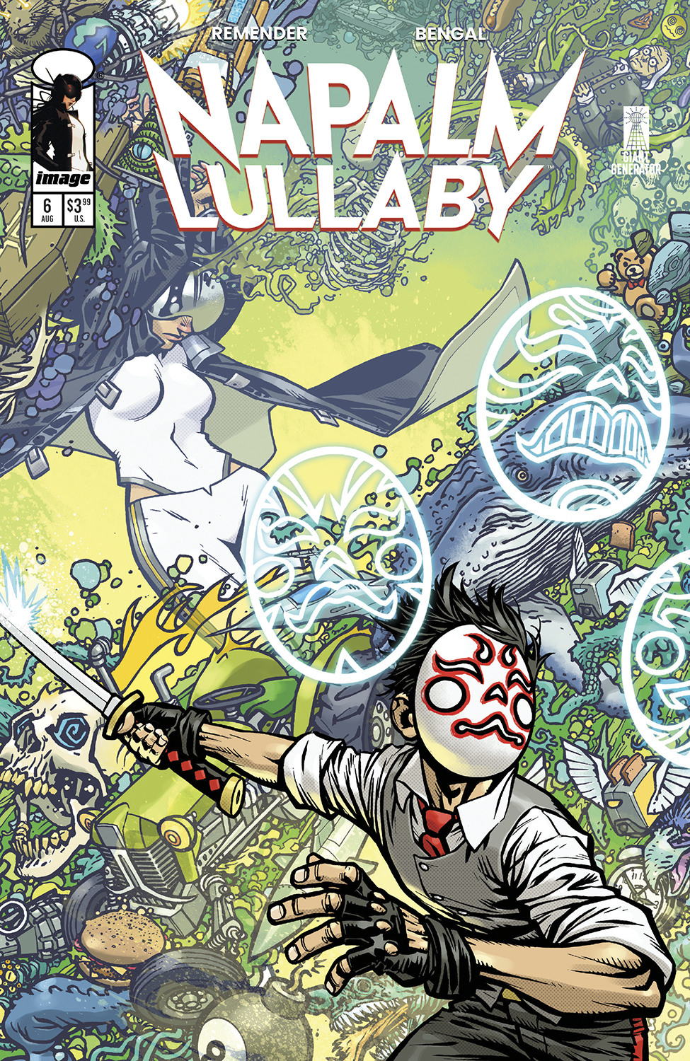 Napalm Lullaby #6 Cover B 1 for 10 Incentive Zach Howard Variant