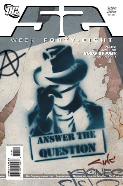 52 #48-Fine (5.5 – 7) Renee Montoya Becomes The Question