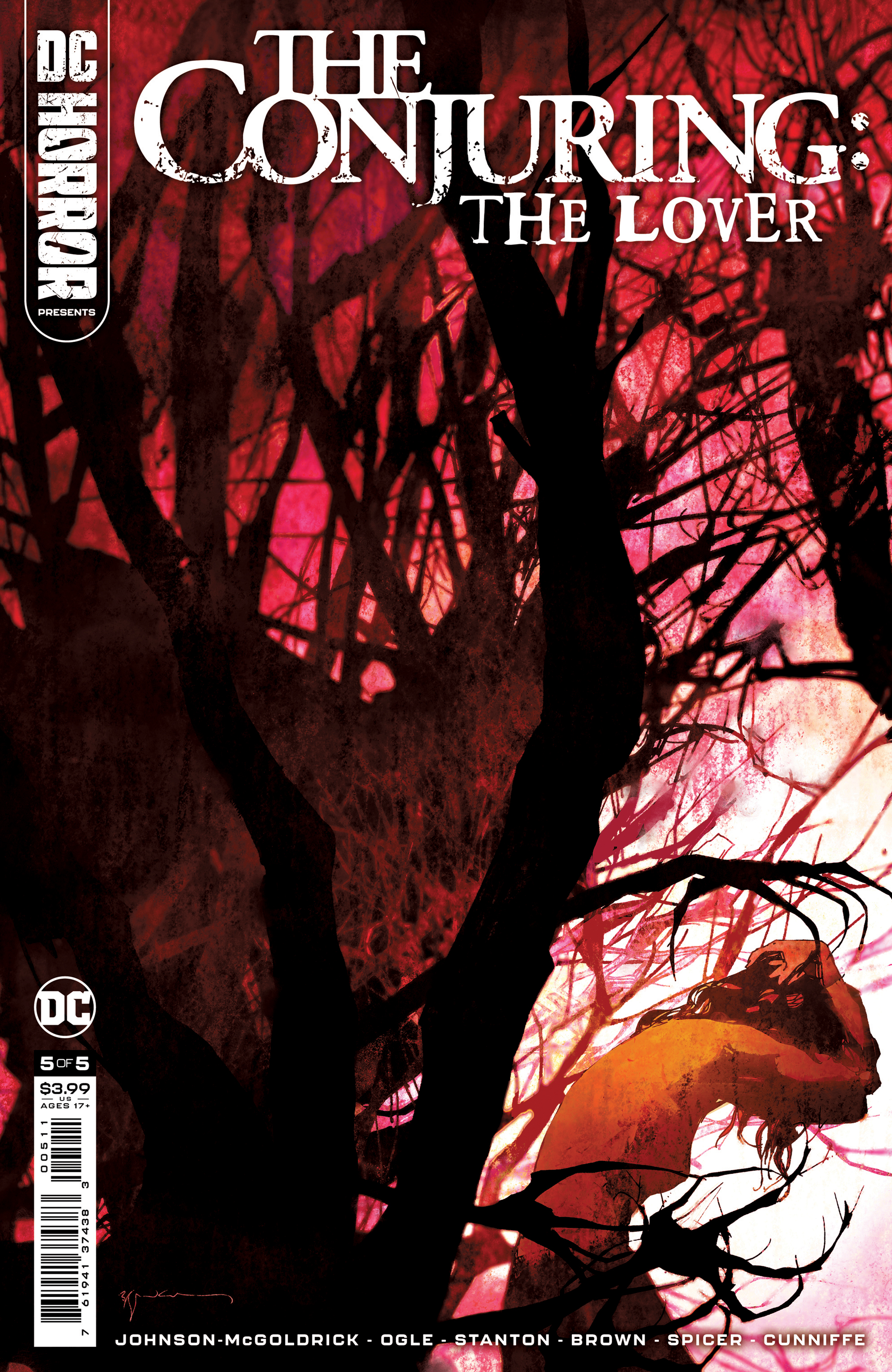 DC Horror Presents The Conjuring The Lover #5 Cover A Bill Sienkiewicz (Mature) (Of 5)