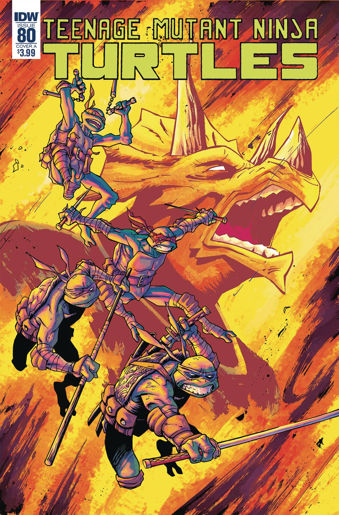 Teenage Mutant Ninja Turtles Ongoing #80 Cover A Couceiro (2011)