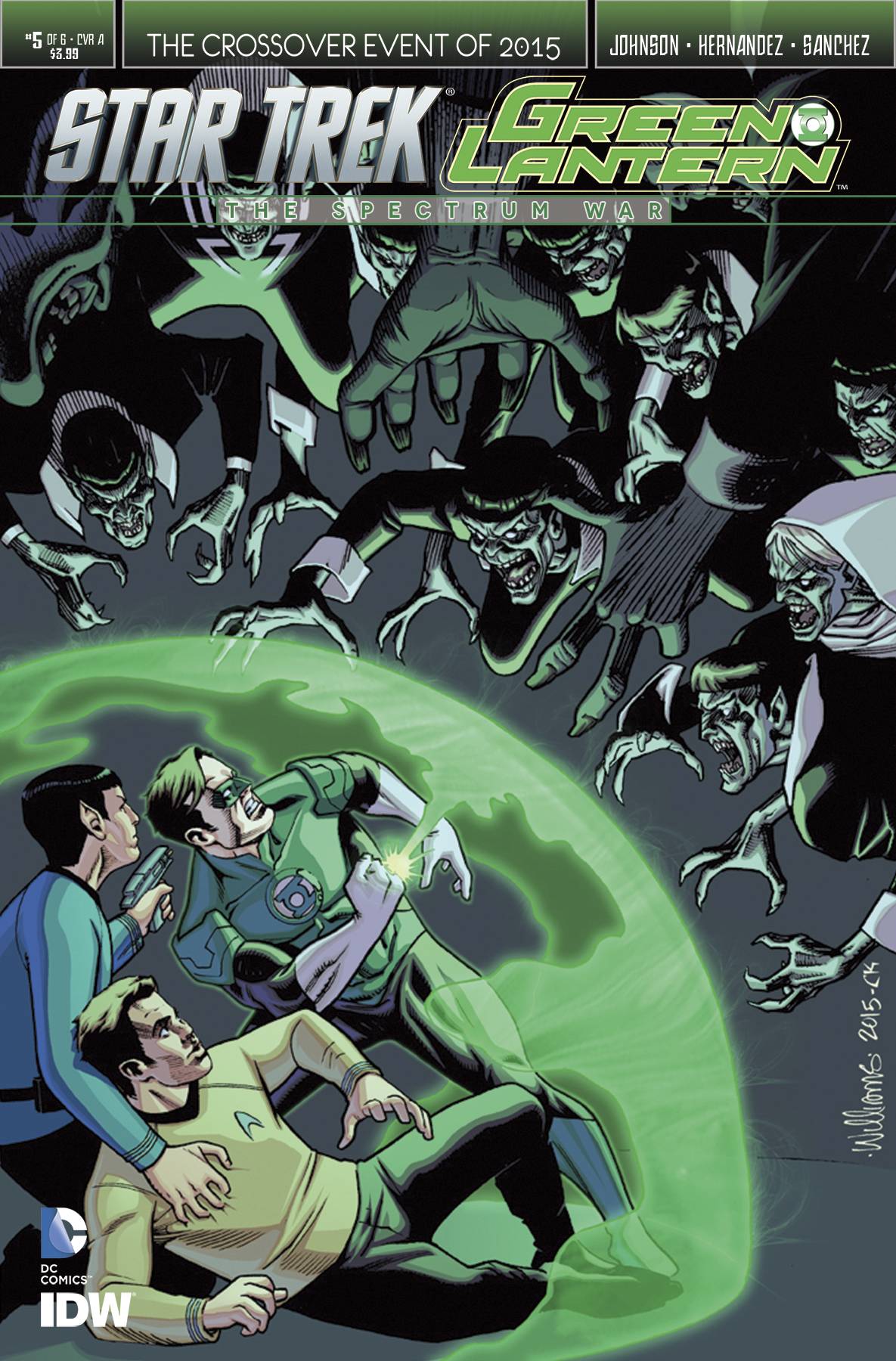Star Trek Green Lantern #5 (2015)