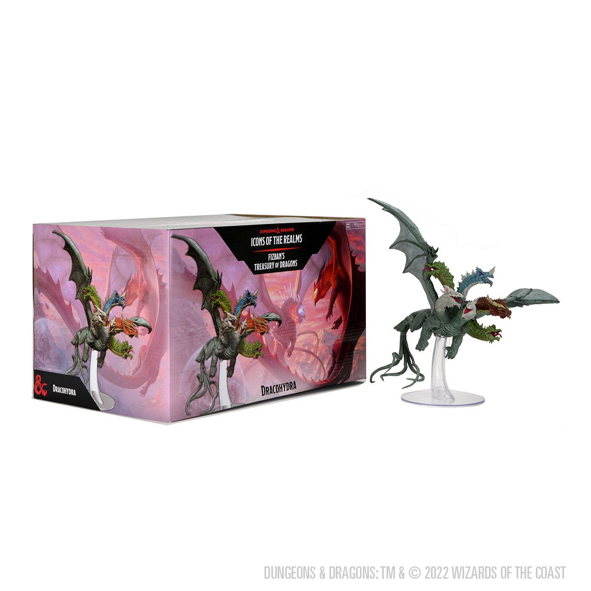 Dungeons & Dragons Icons of the Realms Miniatures: Fizban's Treasury of Dragons - Dracohydra Premium
