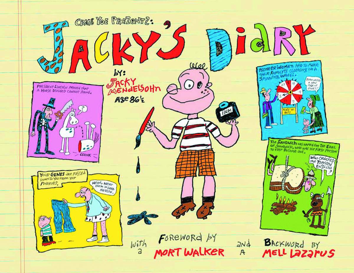 Jacky's Diary Hardcover Graphic Novel