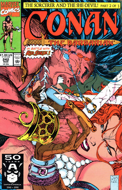 Conan The Barbarian #242 [Direct] - Nm 9.4