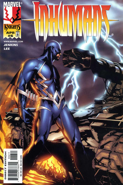 Inhumans #6-Near Mint (9.2 - 9.8)