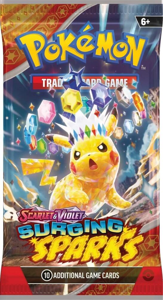 Pokémon Tcg Sv8 - Surging Sparks Booster Pack