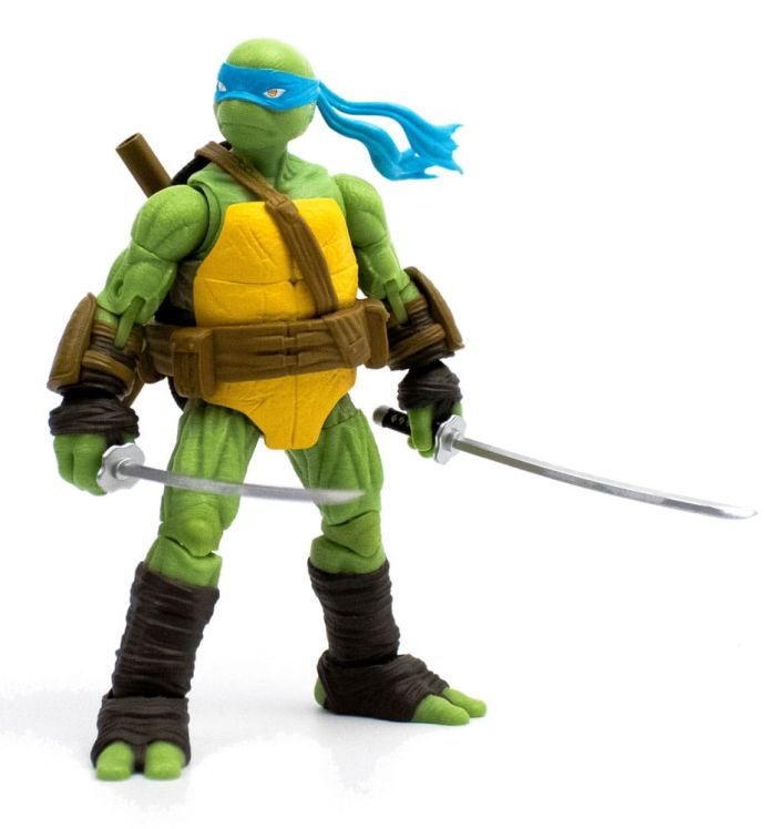 Teenage Mutant Ninja Turtles Bst Axn Comic Wave 1 Leonardo Comic Heroes 5in Fig 