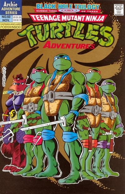 Teenage Mutant Ninja Turtles Adventures #50 [Direct]-Very Fine (7.5 – 9)