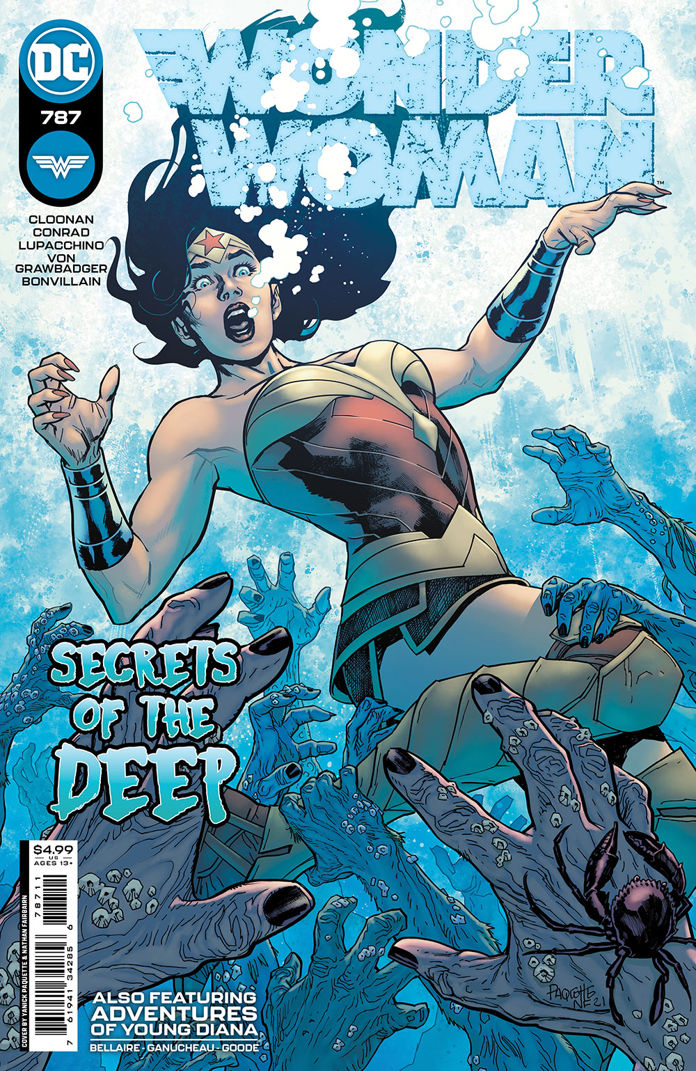 Wonder Woman #787 Cover A Yanick Paquette (2016)
