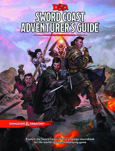 Dungeons & Dragons Next Sword Coast Adventure Guide Hardcover