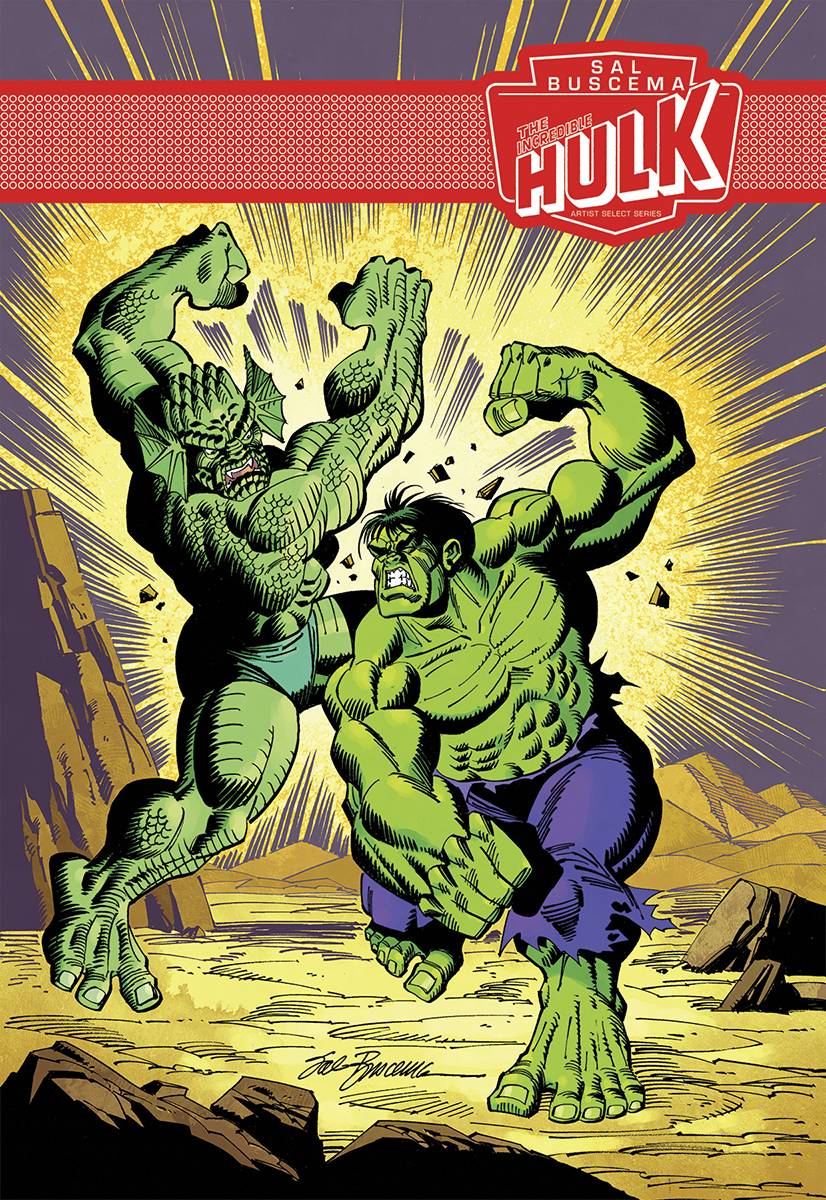 Incredible Hulk Sal Buscema Marvel Artist Select Hardcover 1