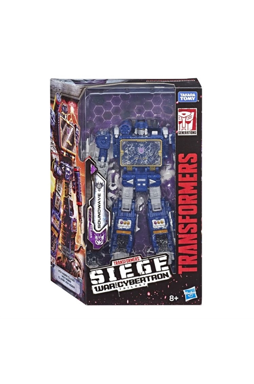 Transformers Generations War For Cybertron Voyager Wfc-S25 Soundwave