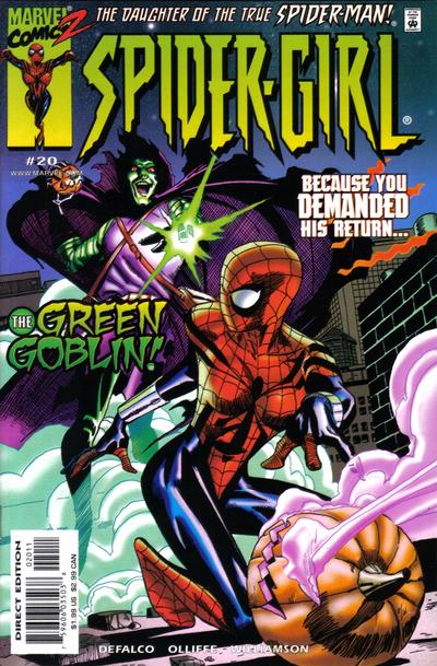 Spider-Girl #20 [Direct]-Fine (5.5 – 7)