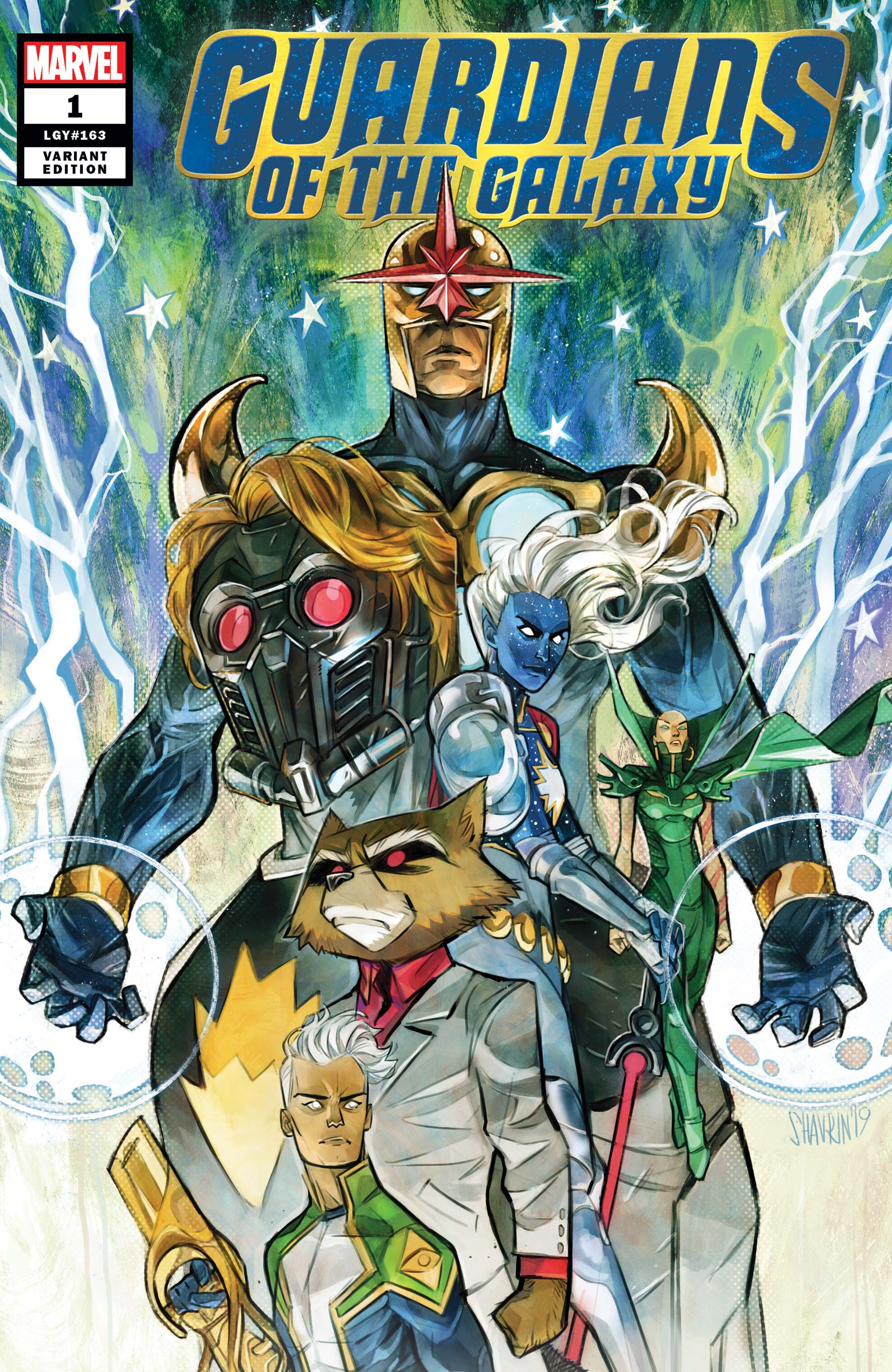 Guardians of the Galaxy #1 Shavrin Variant (2020)