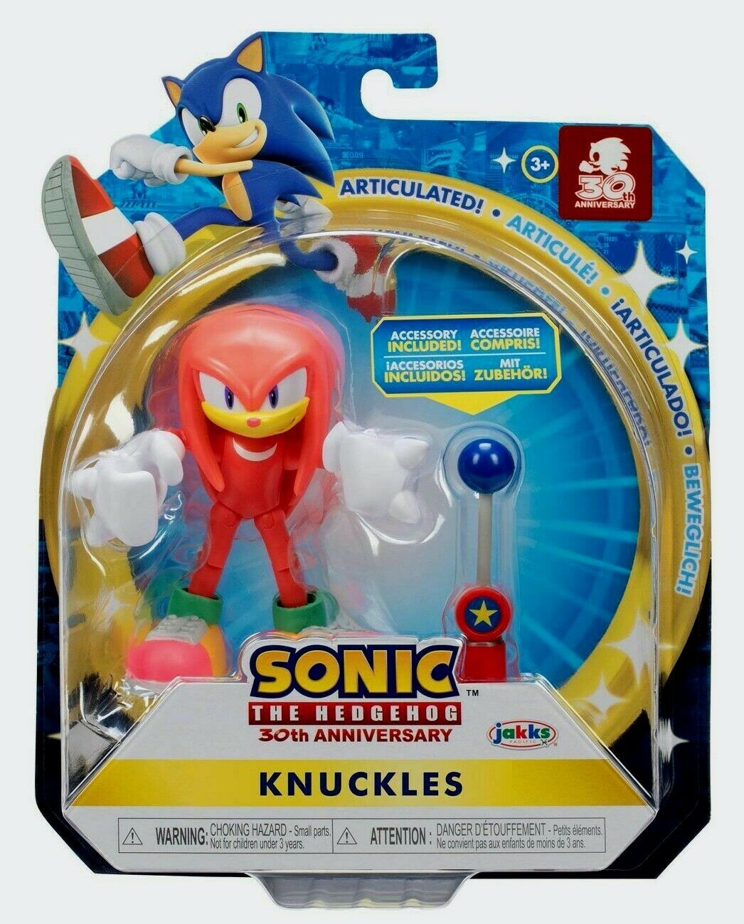 Sonic the Hedgehog 4-Inch Knuckles Figure