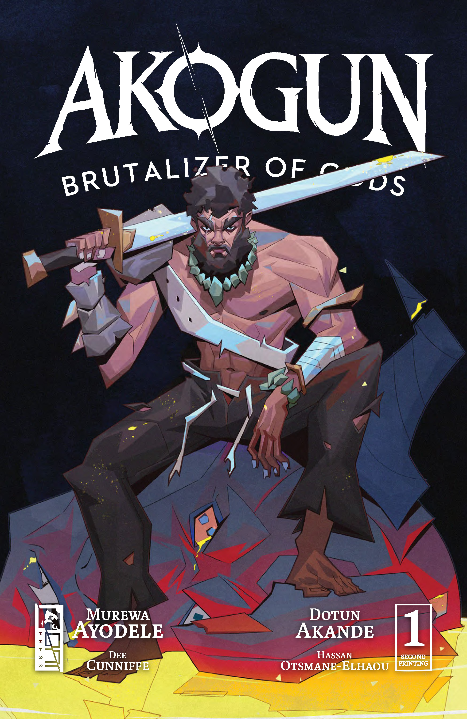 Akogun Brutalizer of Gods #1 2nd Printing