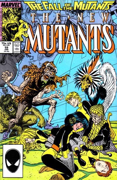 The New Mutants #59 [Direct] - Fn+