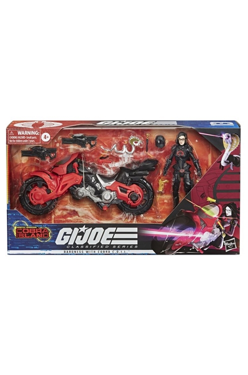 G.I. Joe Classified Baroness With C.O.I.L. Figure And Vehicle