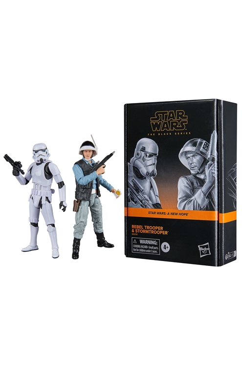 Star Wars The Black Series Rebel Trooper & Stormtrooper 2-Pack