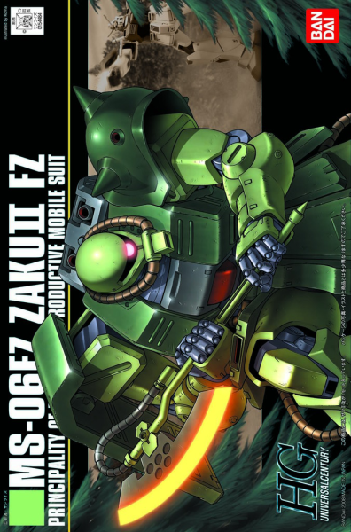 Gundam #87 Ms-06F Zaku II Fz