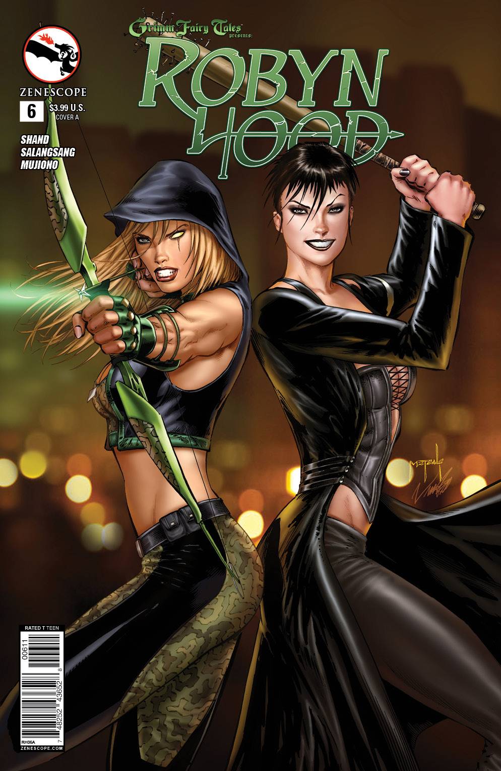 Grimm Fairy Tales Robyn Hood Ongoing #6 A Cover Metcalf & Bartlett